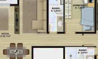 Imagem 3: CAXIAS DO SUL - Apartamento Padrão - De Lazzer