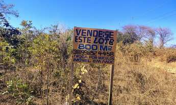 Imagem: Lote de 800 metros em Glaucilândia