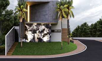 Imagem 2: Casa moderna em terreno de esquina no Damha VI, living amplo, 3 suítes, closet, home, escr