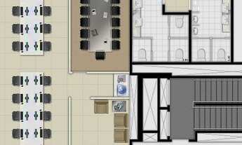 Imagem 6: 1/4 de laje Corporativa 225m² no Centro Cívico - Curitiba - PR