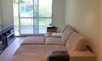 Imagem 2: PORTEIRA FECHADA - Flat com 2 quartos, 2 banheiros e 1 vaga com 84 m² em Camboinhas - Nite