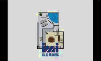 Imagem 4: Coberturas Duplex na planta de frente para o mar