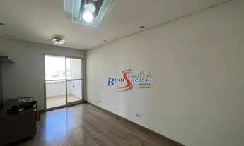 Imagem 2: Apartamento com 3 dormitórios para alugar, 65 m² por R$ 3.563,61/mês - Jardim Anália Franc