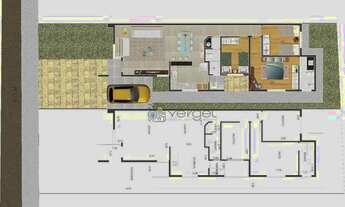 Imagem 7: Casa com 3 dormitórios à venda, 107 m² por R$ 580.000 - Vila Paradiso - Lagoa Santa/MG