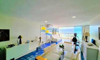 Imagem 2: Apartamento frente mar com sacada Pitangueiras Guarujá