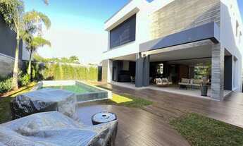 Imagem 3: Excelente casa em Alphaville Residencial um 4 suítes Mobiliada casa nova fino acabamento