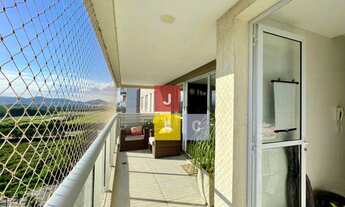 Imagem 5: Lindo Apto 3 Suítes 100% Mobiliado e Decorado, vista livre, com 101m² andar Alto Sala com