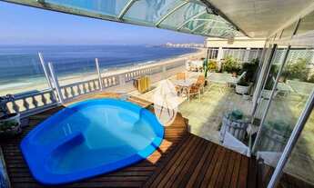 Imagem: Espaçosa cobertura duplex na Av Atlântica