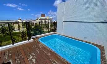 Imagem: Cobertura beira mar mobiliada em Intermares