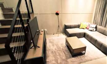 Imagem 3: Duplex de 85m² mobiliado para locação, com 1 suíte e 1 vaga em Itaim Bibi - São Paulo - SP