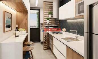 Imagem 2: Apartamento novo de 82m², 2 quartos com suíte, bairro Aparecida, Santos/SP