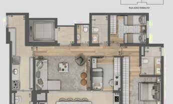 Imagem: Perdizes, 3 dormitórios, 2 vagas, lazer