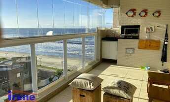 Imagem 2: Apartamento com vista para o mar, três quartos, sendo uma suíte, condomínio com piscin