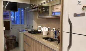 Imagem 3: Flat mobiliado com 1 dormitório à venda, 45 m² por R$ 499.000 - Park Lozandes - Goiânia/GO