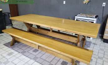 Imagem: MESA COM DOIS BANCOS