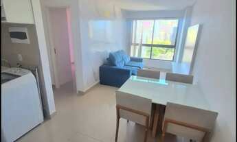 Imagem 2: Aluguel Apto Semi Mobiliado 1 Qto no Beach Class Jaqueira, Lazer Complt no Parnamirim