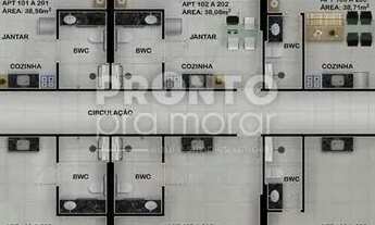 Imagem 7: Imóvel para venda tem 38 metros quadrados com 1 quarto em Boa Vista - Recife - PE