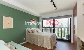 Imagem 3: Studio novo, nunca habitado mobiliado 24 m2 Pinheiros