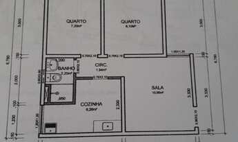 Imagem 2: Excelente Apartamento 1º andar / Bloco 07 Cond. Recanto do Bosque 01 - Água Limpa