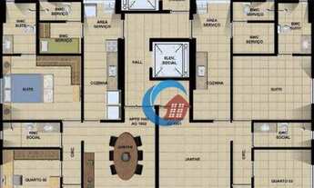 Imagem 3: Apartamento com 3 quartos à venda, 97 m² por R$ 770.000 - Boa Viagem - Recife/PE - AP8399