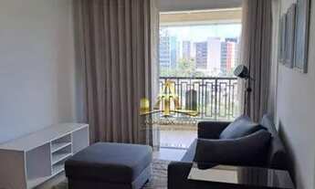 Imagem 4: Apartamento com 1 dormitório para alugar, 51 m² por R$ 4.000,02/mês - Alphaville Conde II