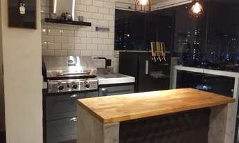 Imagem 2: Apartamento a venda edifício Vision Anália Franco, andar alto, 2 suites 2 vagas