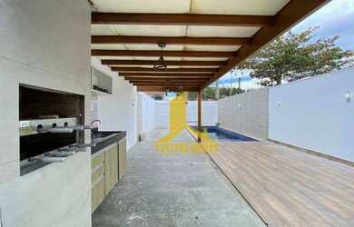 Imagem 3: Casa com 3 dormitórios para alugar, 120 m² por R$ 4.060/mês - Parque Central - Cabo Frio/R