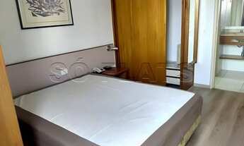 Imagem 4: Flat totalmente equipado no QI com 30m², 1 dormitório e 1 vaga em Moema disponível para lo