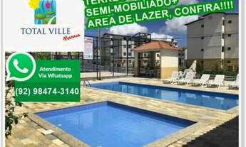 Imagem 3: Total Ville Felicidade semi mobiliado modulado cozinha painel tv split incluso txcond água
