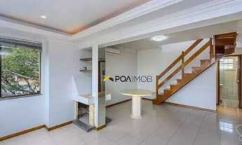 Imagem: COBERTURA DOIS DORMITÓRIOS COM LAREIRA