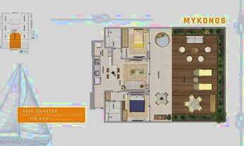 Imagem 7: Apartamento 1/4 suite e lavabo Marques de Leão - Barra - Salvador /Bahia