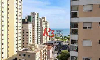 Imagem 7: Apartamento com 3 dormitórios para alugar, 209 m² por R$ 12.000,00/mês - Embaré - Santos/S