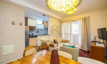 Imagem 6: Apartamento mobiliado à venda no Champagnat com 63 m² e sacada com churrasqueira