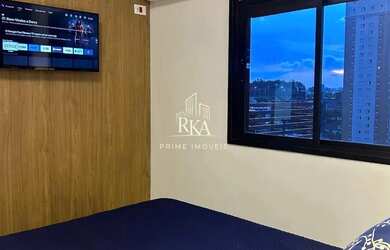 Imagem 7: Apartamento mobiliado com 40m2, 1 dormitório, 1 vaga, para locação no condomínio