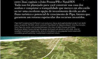 Imagem 4: Pipa Golf - Lotes - 300m² - Paraíso