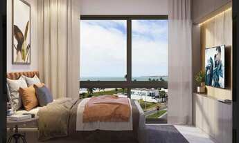 Imagem 4: Flat Studio 01 quarto