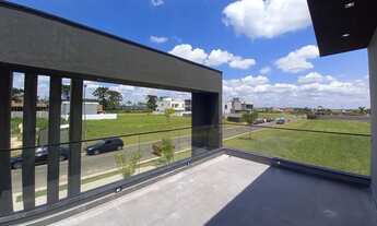 Imagem 7: Lindíssima casa em condomínio com piscina com cascata, espaço grill e espaço fogueira