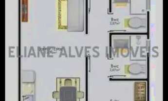 Imagem 2: Lindo apartamento mobiliado