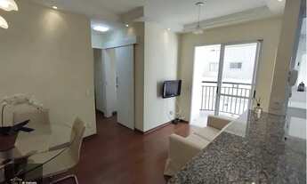 Imagem 2: Campo Belo - 44m² - Sala 2 ambientes, Varanda, 2 dormitórios, Cozinha americana, Lazer co