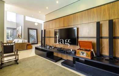 Imagem 3: Casa com 4 suítes à venda, 420 m² por R$ 6.500.000 - Condomínio Lago Azul - Araçoiaba da S