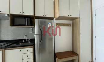 Imagem 6: Studio mobiliado na Vila Clementino: 1 quarto, 1 sala, 1 banheiro e varanda - Conforto e p