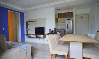 Imagem 3: Apartamento mobiliado com 03 dormitórios, 01 vaga /box descoberto no bairro Morro Santana