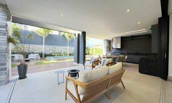 Imagem 4: Excelente casa em Alphaville Residencial um 4 suítes Mobiliada casa nova fino acabamento