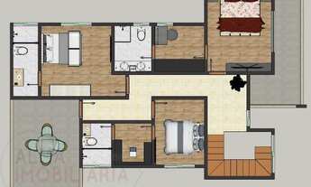 Imagem 5: Casas 4 quartos condomínio fechado em Pitangueiras - Lauro de Freitas