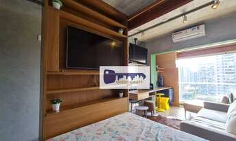 Imagem 3: Apartamento com 1 dormitório à venda, 34 m² por R$ 610.000,00 - Brooklin - São Paulo/SP