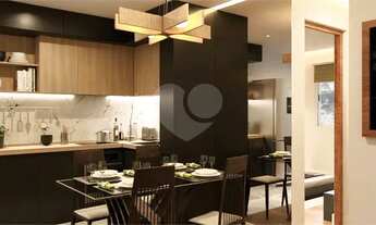 Imagem 4: Apartamento dois quartos, sala, cozinha, banheiro, área de serviço, prédio com elevador t