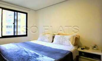 Imagem 4: Flat Adagio Moema 40m², 1 dormitório e 1 vaga para locação próximo Metrô Moema