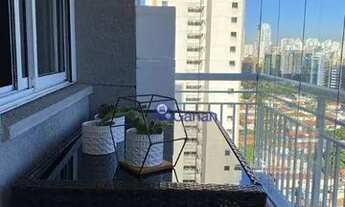 Imagem 5: Apartamento com 1 dormitório para alugar, 47 m² por R$ 5.250,00/mês - Brooklin Paulista