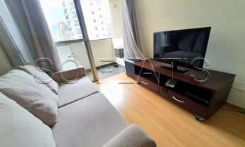 Imagem 3: Apartamento para locação em Moema totalmente mobiliado. Com entrada imediata e sem fiador