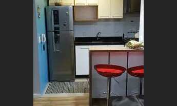 Imagem 4: Apartamento Semimobiliado, 2 Quartos, 1 Banheiro, 1 Vaga, Churrasqueira